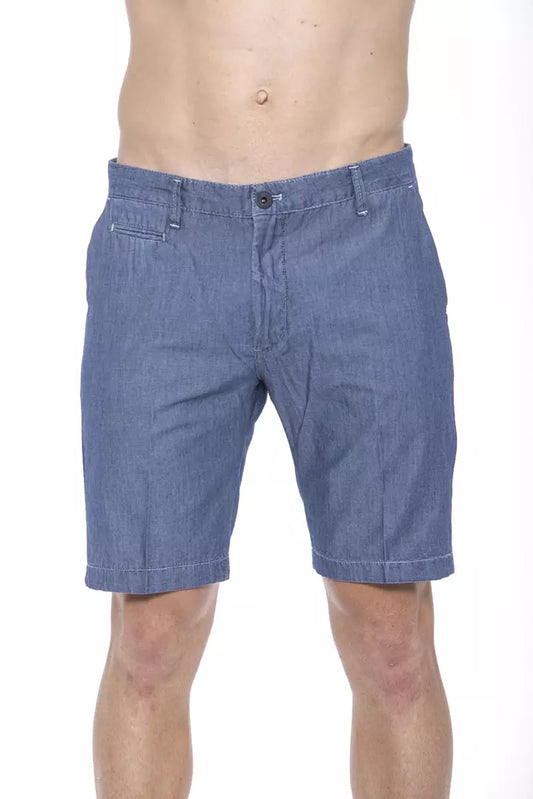 Armata Di Mare Chic Nautical Blue Bermuda Shorts $188.00 Armata Di Mare Luzworld