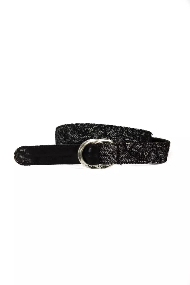 BYBLOS Black Wool Women's Belt $231.00 BYBLOS Luzworld