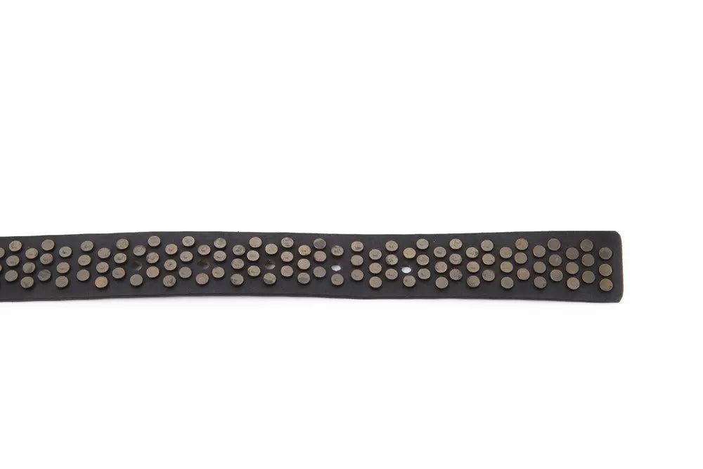 BYBLOS Black Cowhide Women Belt $492.00 BYBLOS Luzworld