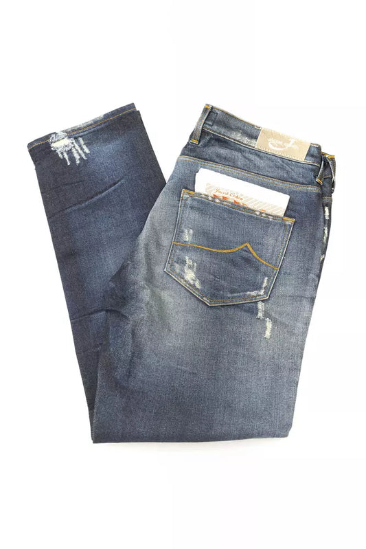 Jacob Cohen Blue Cotton Women's Jean $578.00 Jacob Cohen Luzworld