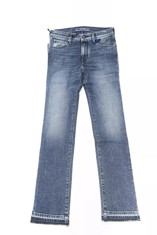Jacob Cohen Blue Cotton Women Jeans $563.00 Jacob Cohen Luzworld