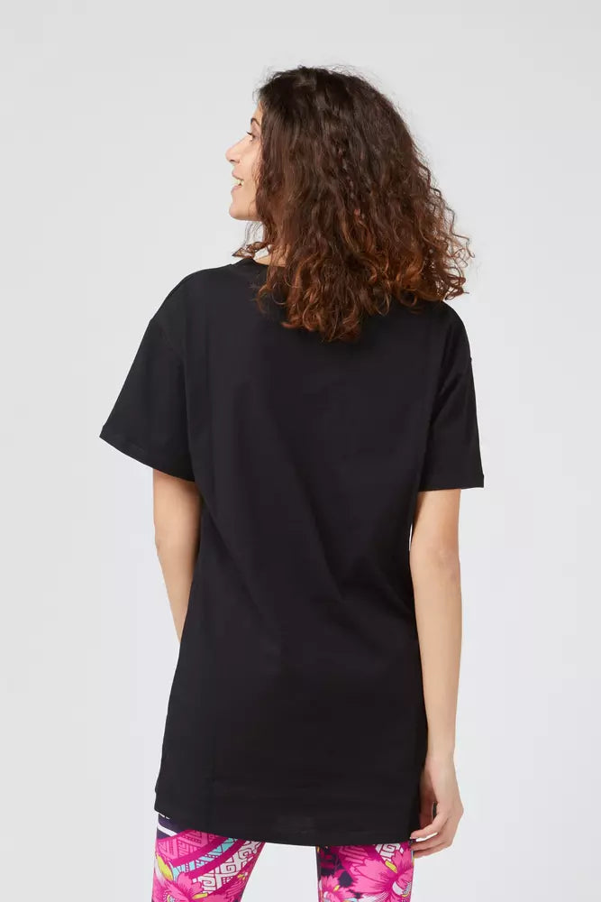 Custo Barcelona Blue Cotton Women T-Shirt $173.00 Custo Barcelona Luzworld