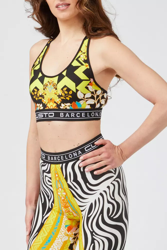 Custo Barcelona Yellow Polyamide Women Top $157.00 Custo Barcelona Luzworld