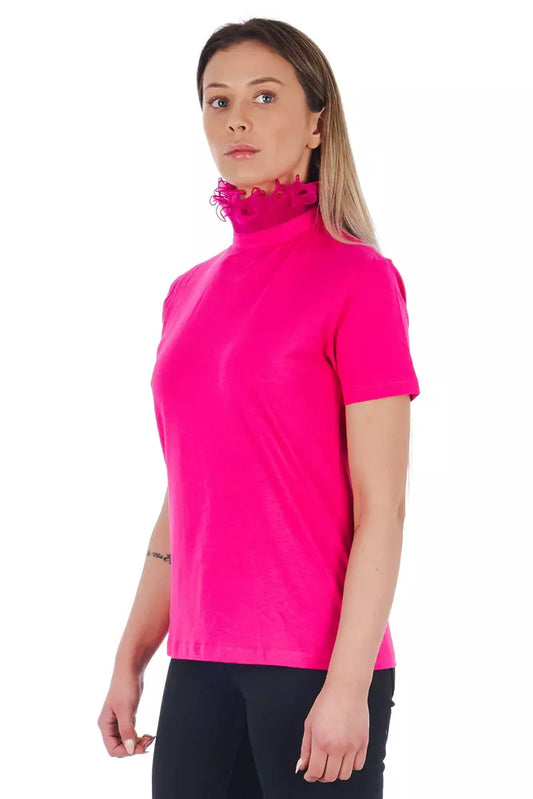 Frankie Morello Multicolor Cotton Women T-Shirt $192.00 Frankie Morello Luzworld