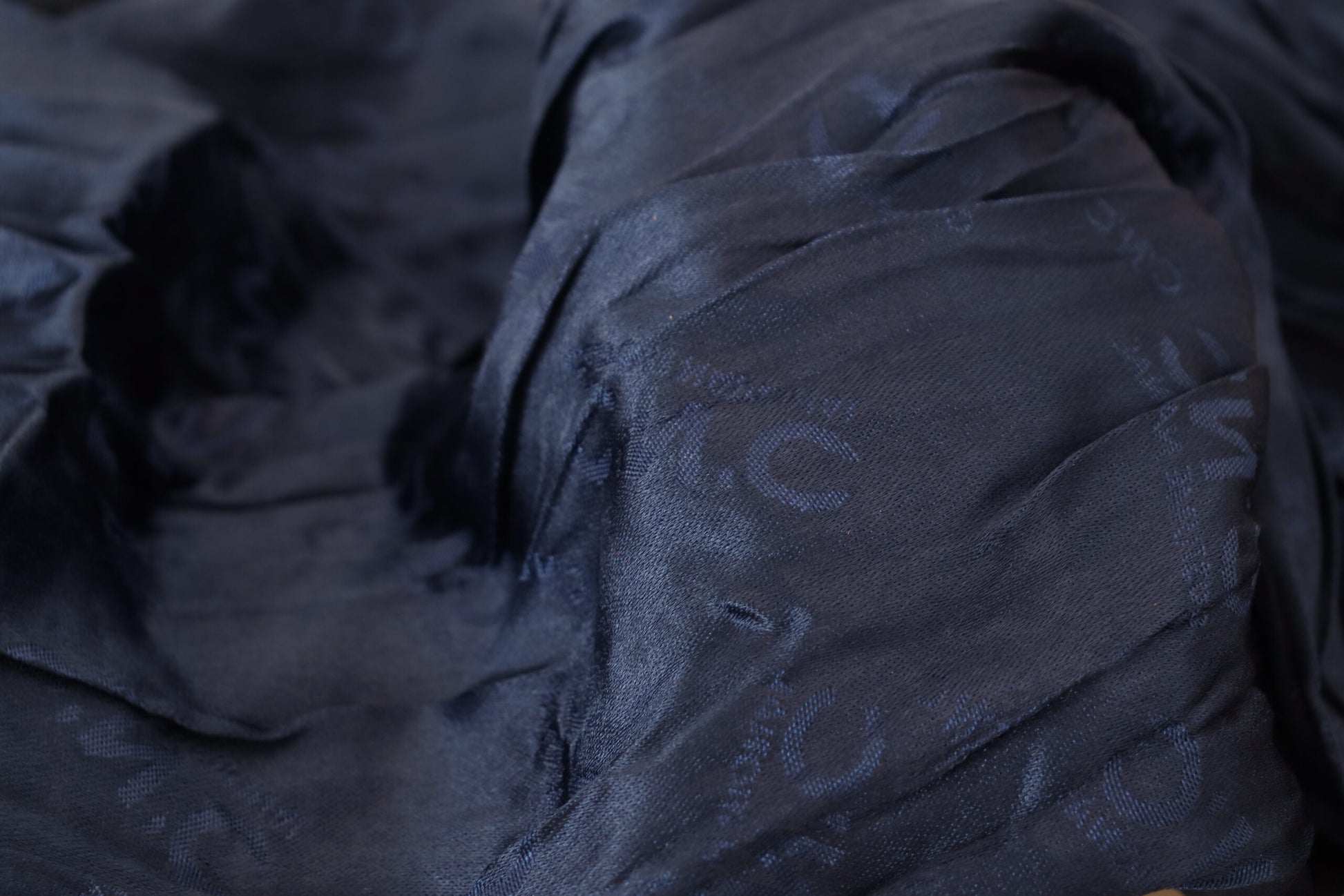 Costume National Blue Silk Shawl Foulard Fringes Scarf $260.00 Costume National Luzworld