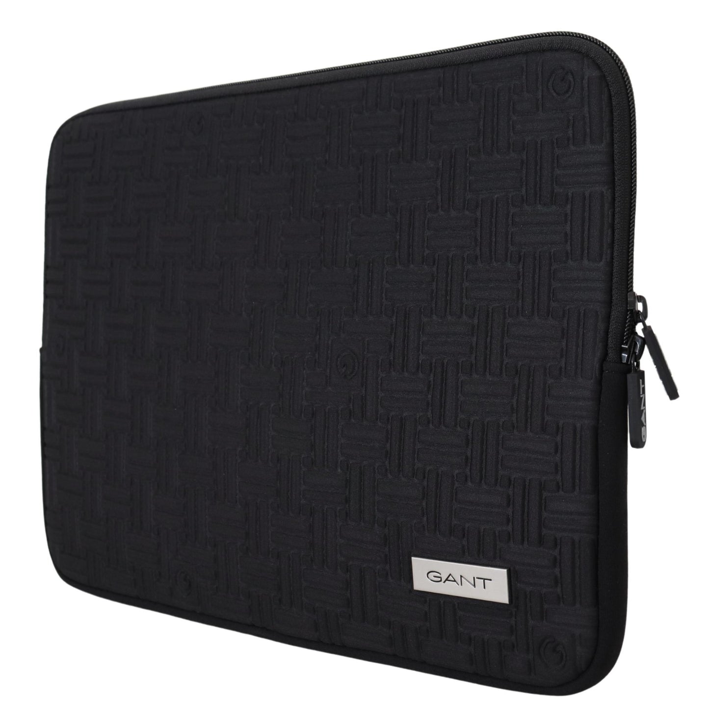 Gant Black Padded Pouch Bag Zipper Cover Sleeve Case $128.00 Gant Luzworld