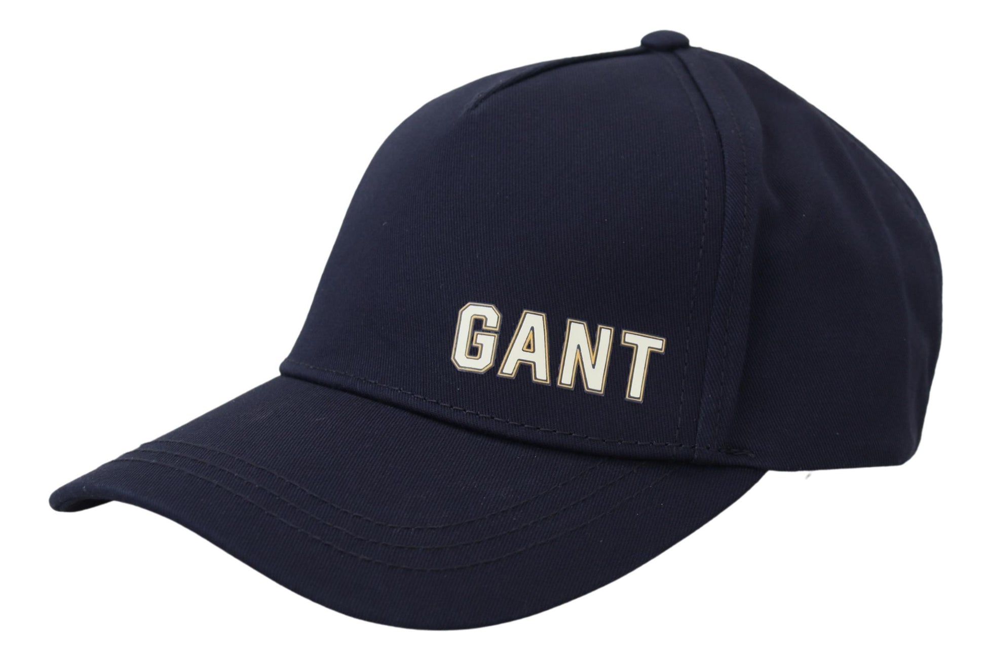 Gant Blue Cotton Logo Print Baseball Cap Casual Hat $143.00 Gant Luzworld