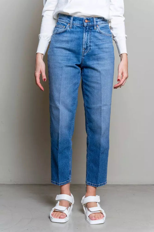 Don The Fuller Blue Cotton Women Jeans $606.00 Don The Fuller Luzworld