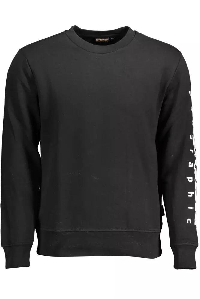 Napapijri Elevate Your Style with a Sleek Black Sweatshirt $202.00 Napapijri Luzworld