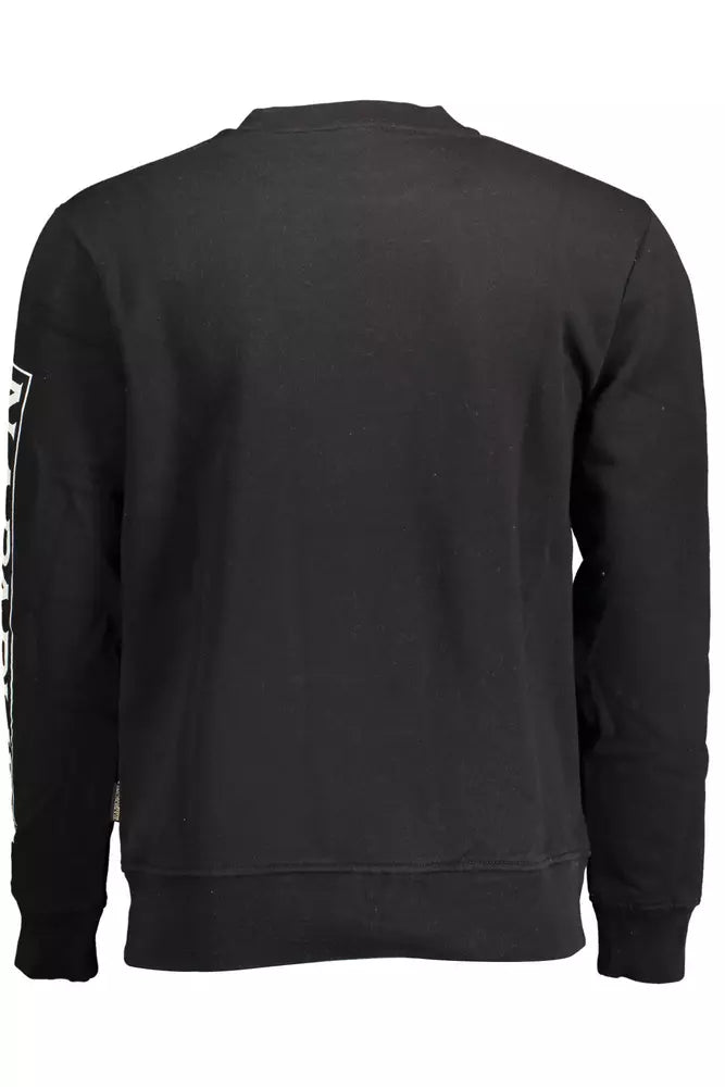 Napapijri Elevate Your Style with a Sleek Black Sweatshirt $202.00 Napapijri Luzworld