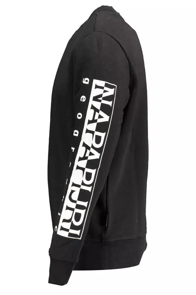 Napapijri Elevate Your Style with a Sleek Black Sweatshirt $202.00 Napapijri Luzworld