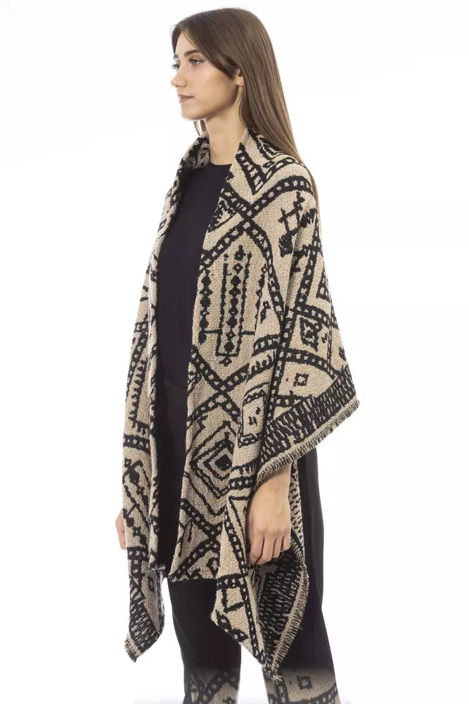 Alpha Studio Brown Wool Women Scarf $503.00 Alpha Studio Luzworld