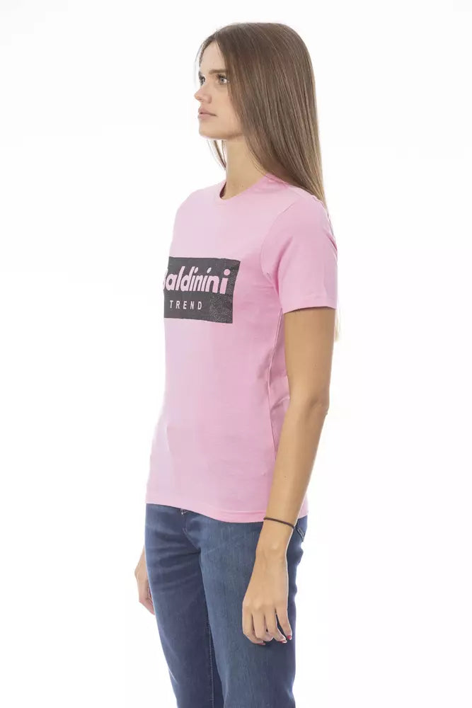 Baldinini Trend Multicolor Cotton Women T-Shirt $177.00 Baldinini Trend Luzworld