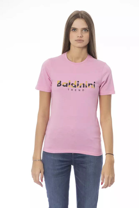Baldinini Trend Multicolor Cotton Women T-Shirt $177.00 Baldinini Trend Luzworld