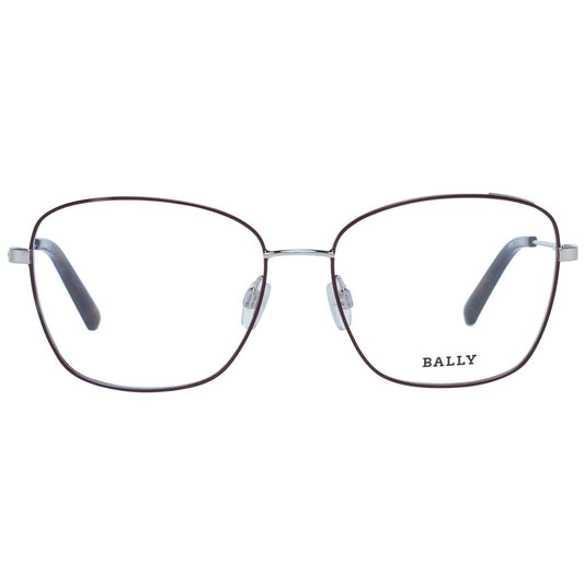Bally Burgundy Women Optical Frames $503.00 Bally Luzworld