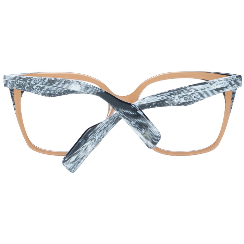 Yohji Yamamoto Brown Women Glasses Frame $738.00 Yohji Yamamoto Luzworld