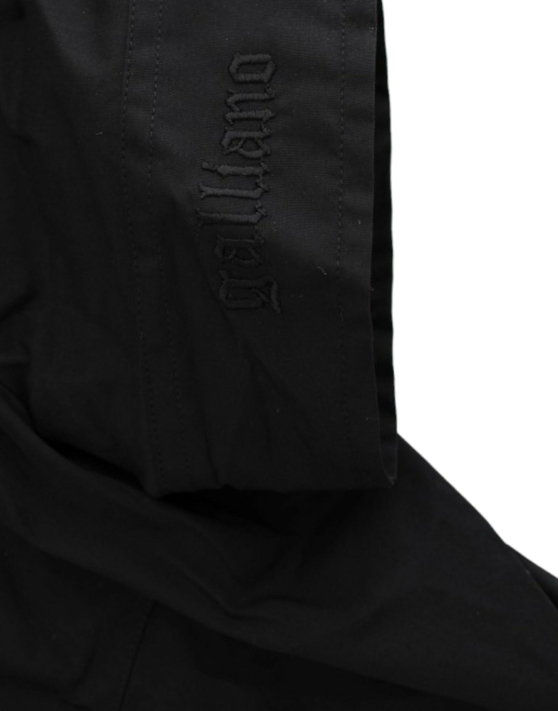 John Galliano Black cotton shirt top $584.00 John Galliano Luzworld