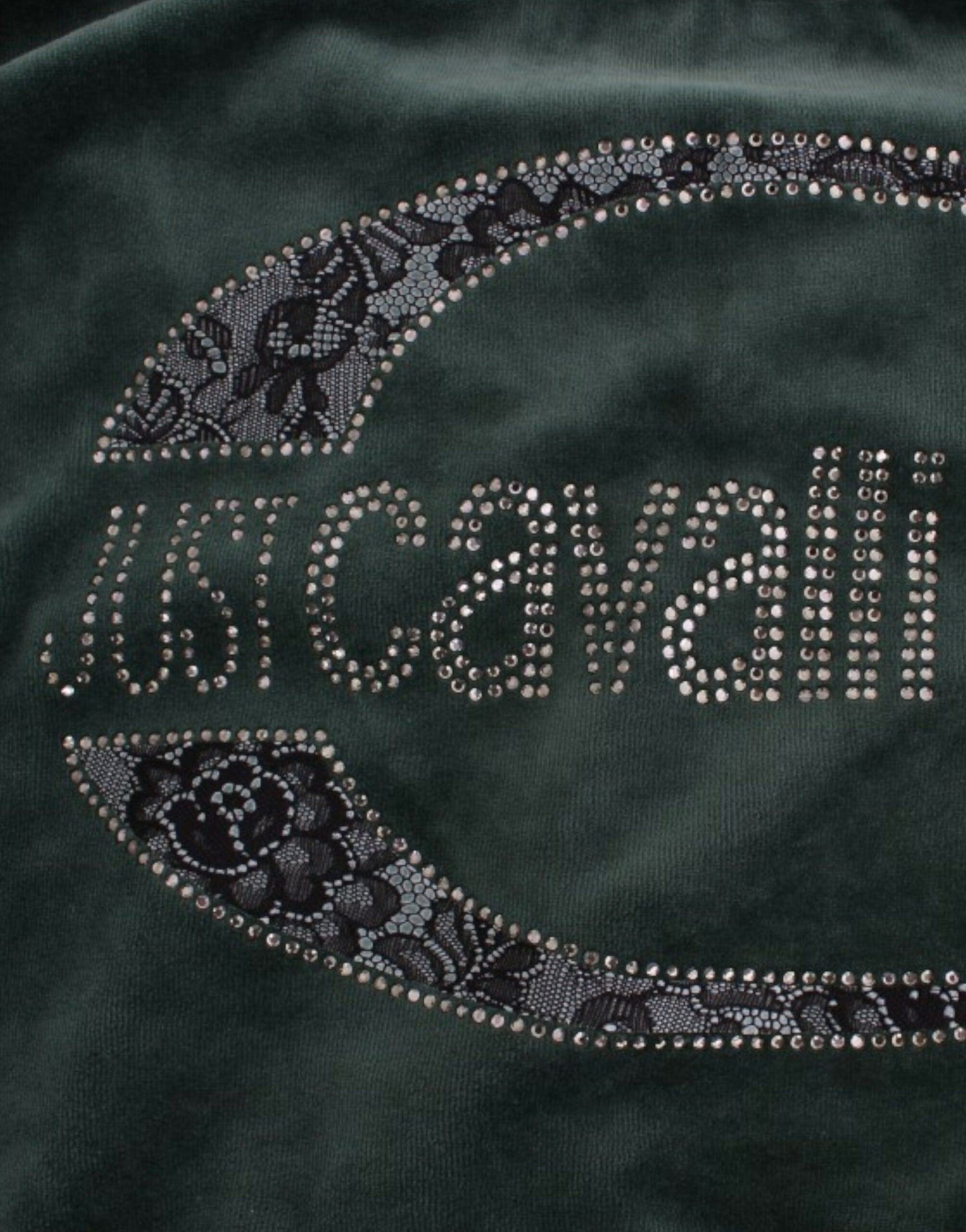 Cavalli Green velvet cotton sweater $584.00 Cavalli Luzworld