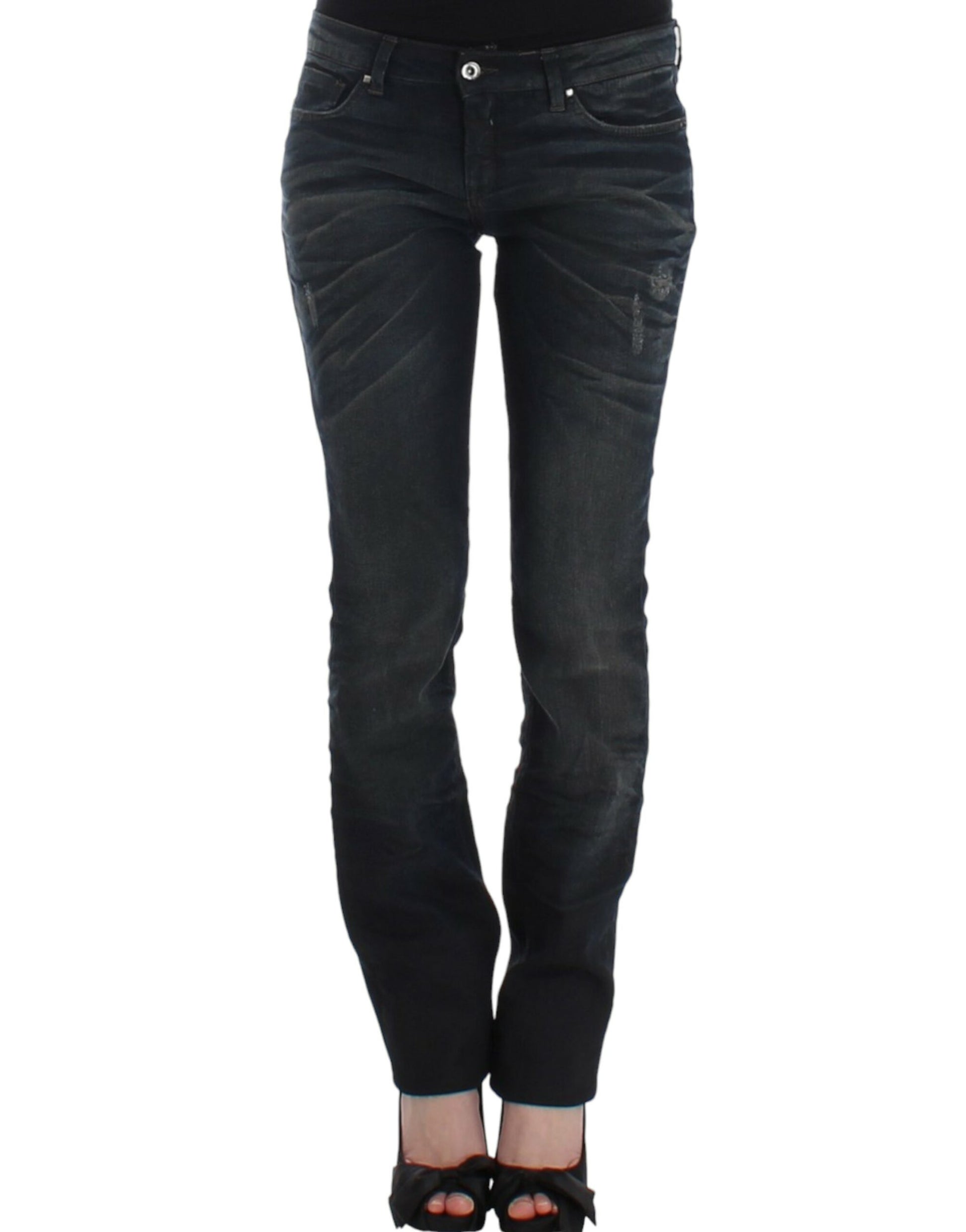 Costume National Blue skinnny leg jeans $555.00 Costume National Luzworld