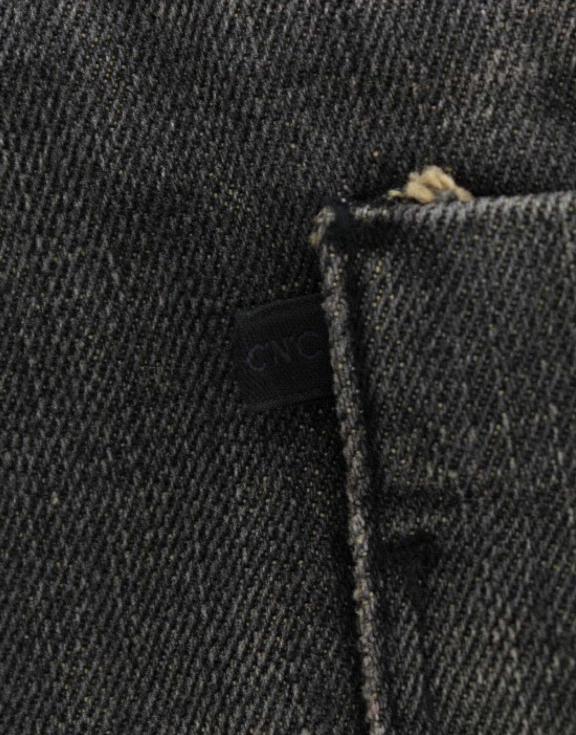 Costume National Gray distressed jeans $552.00 Costume National Luzworld