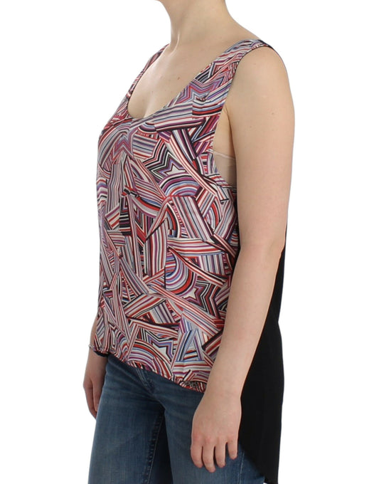 Costume National Multicolor sleeveless top $191.00 Costume National Luzworld