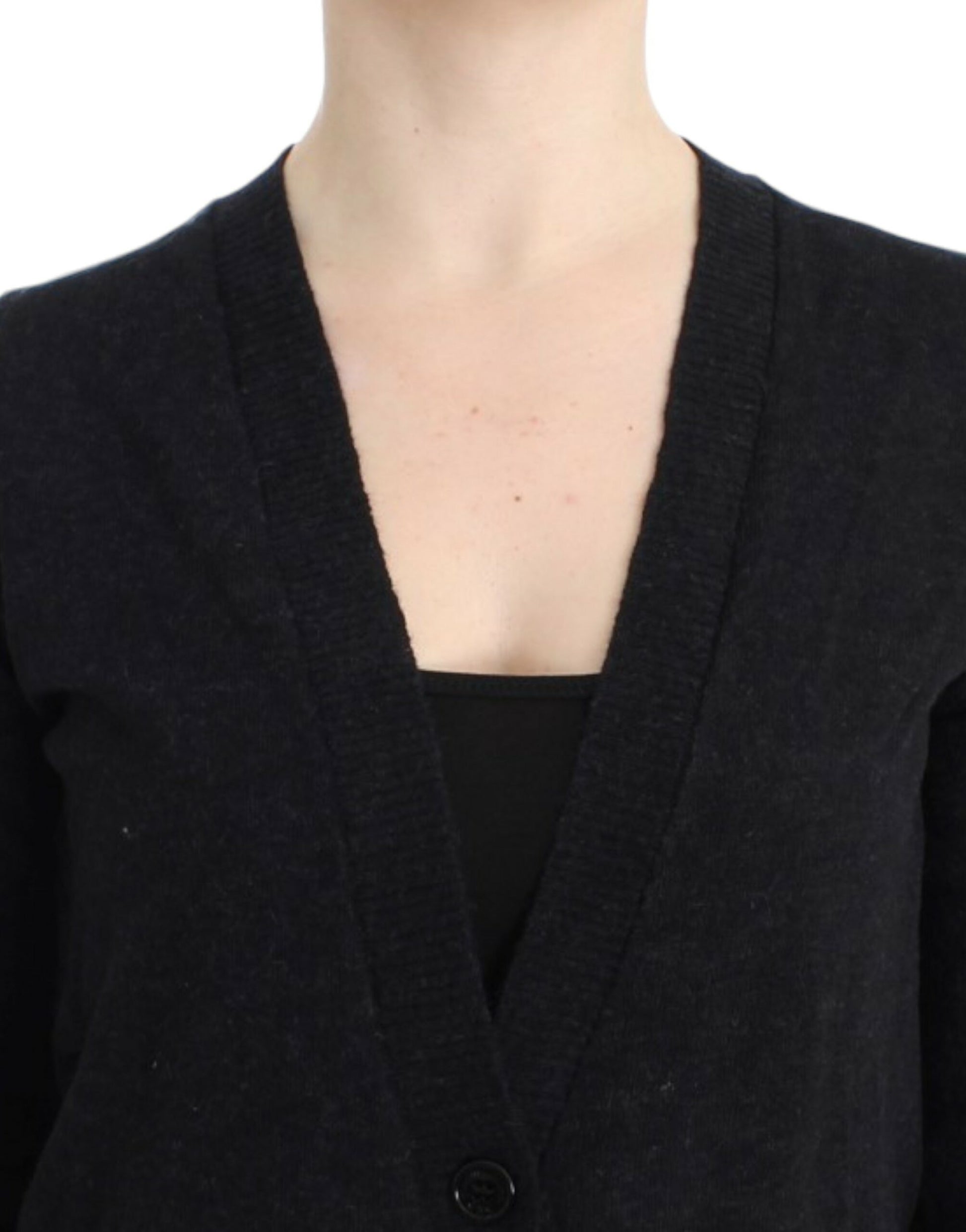 Costume National Gray wool alpaca cardigan $552.00 Costume National Luzworld