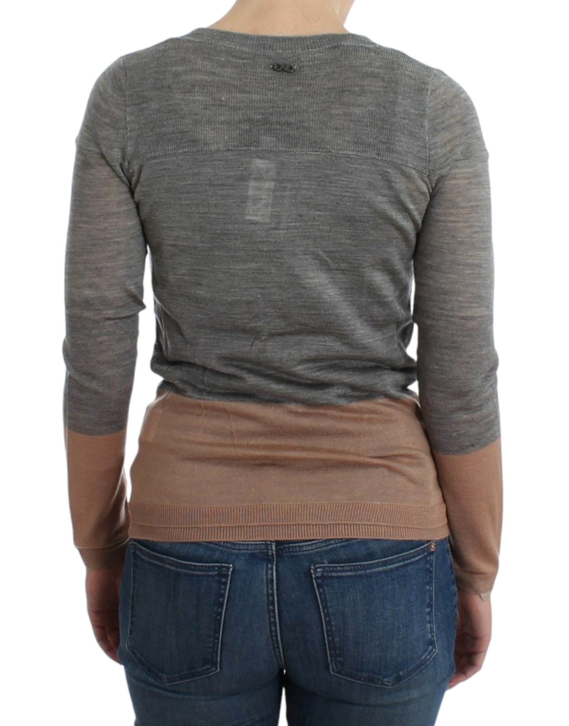 Costume National Gray lightweight cardigan $552.00 Costume National Luzworld