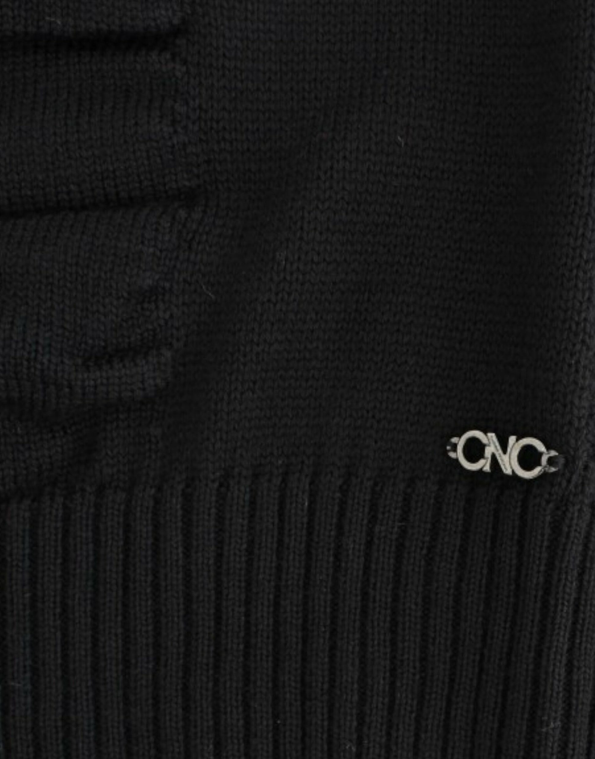 Costume National Black V-neck wool sweater $552.00 Costume National Luzworld