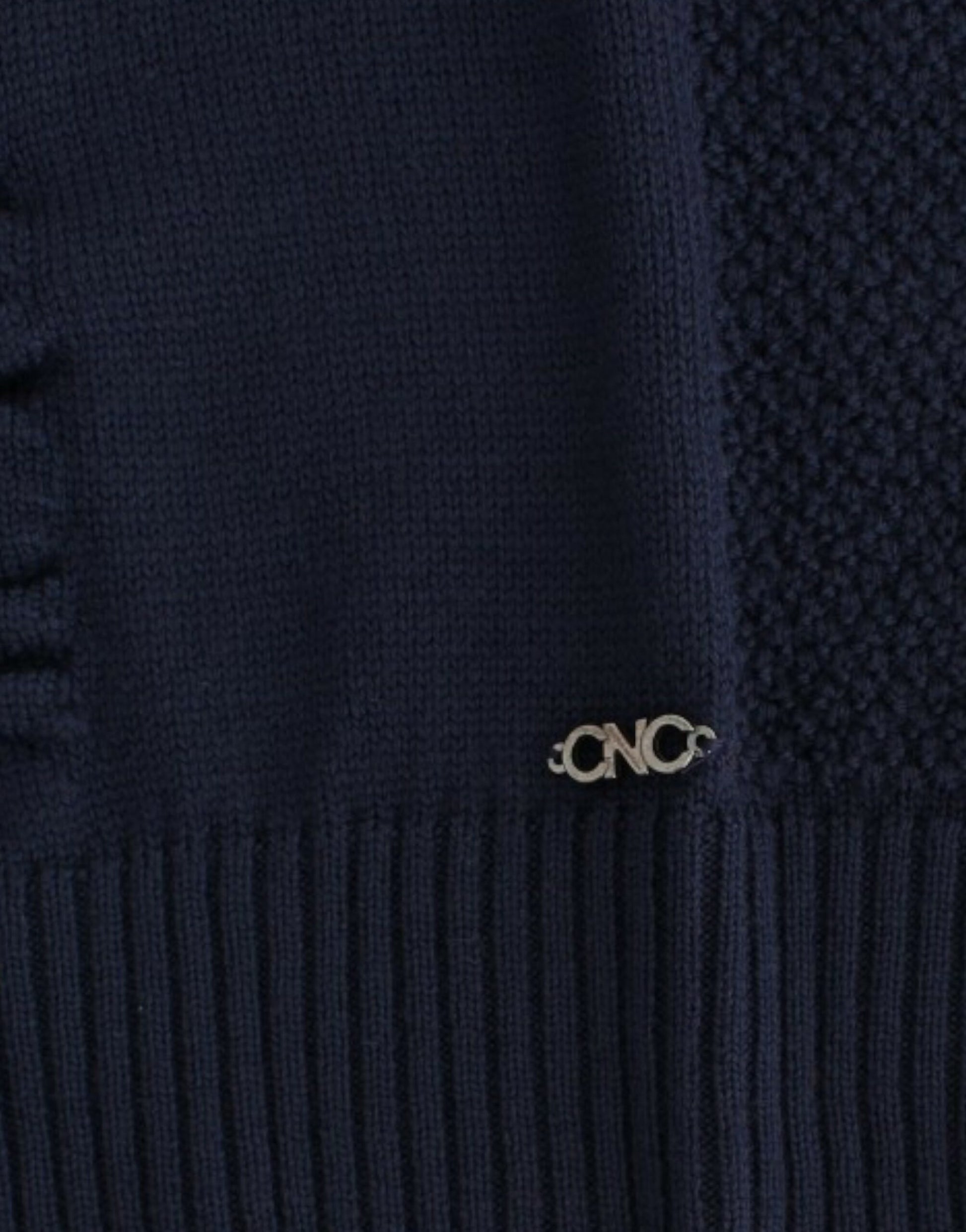 Costume National Dark blue V-neck wool sweater $552.00 Costume National Luzworld