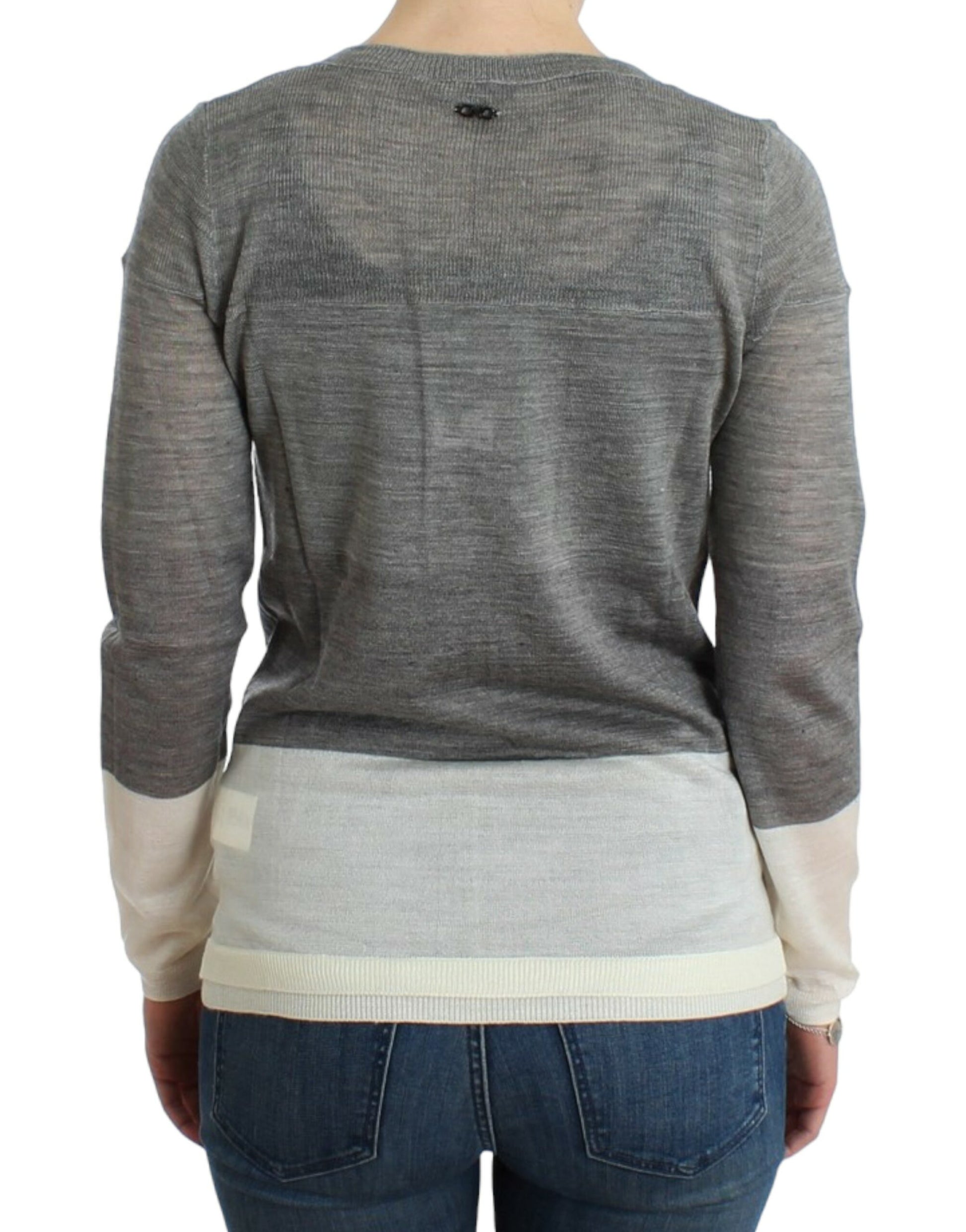 Costume National Gray lightweight cardigan $552.00 Costume National Luzworld
