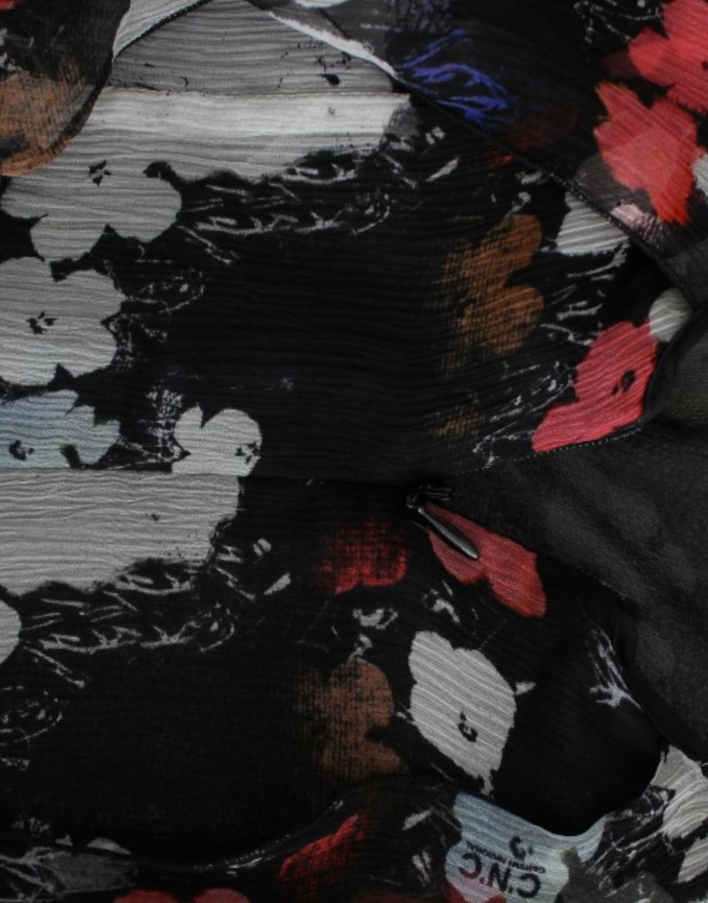 Costume National Floral silk mini dress $789.00 Costume National Luzworld