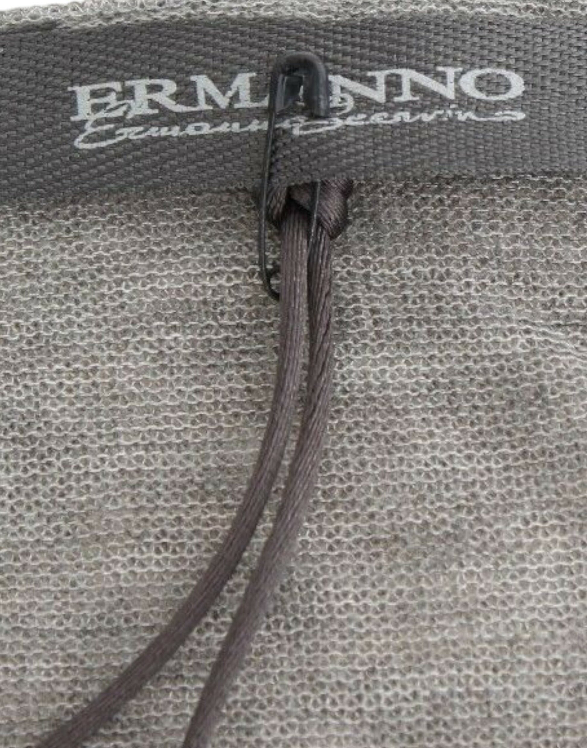 Ermanno Scervino Gray Wool Blend Stretch Long Sleeve Sweater $672.00 Ermanno Scervino Luzworld
