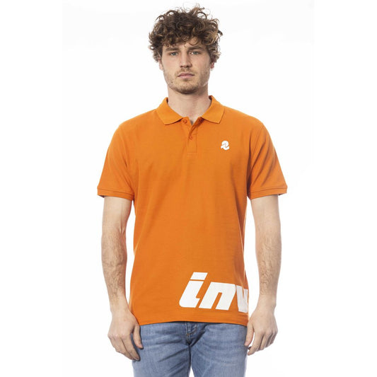 Invicta Orange Cotton Men Polo Shirt $150.00 Invicta Luzworld