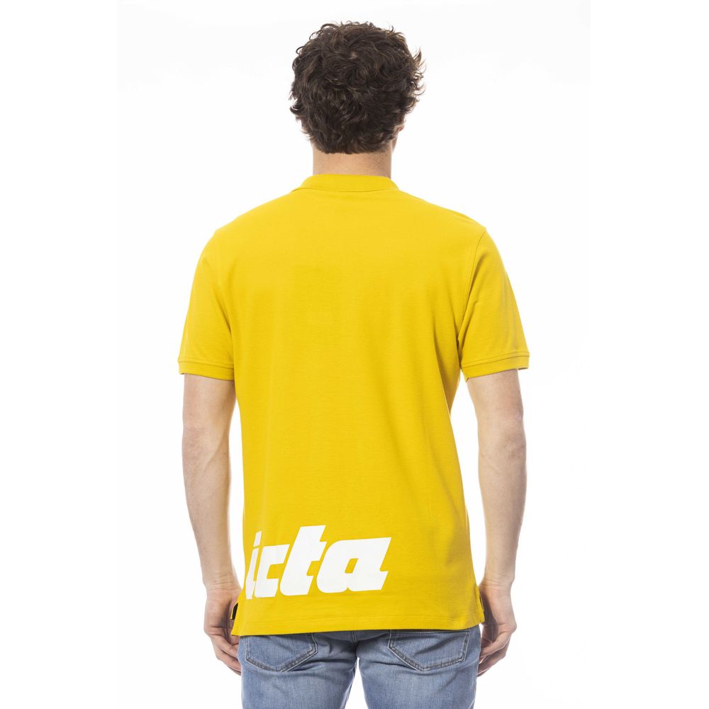Invicta Yellow Cotton Men Polo Shirt $150.00 Invicta Luzworld