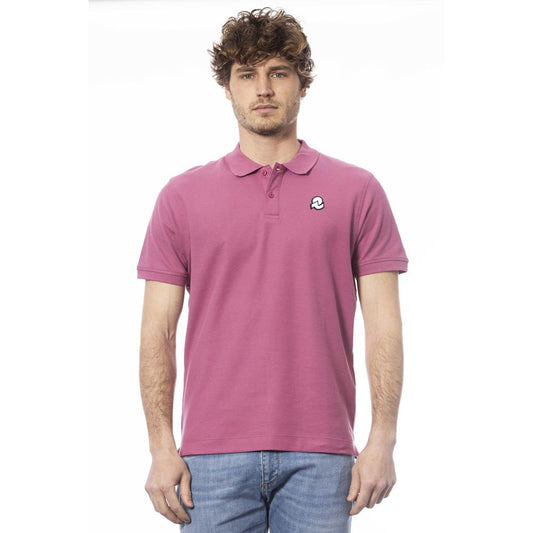 Invicta Purple Cotton Men Polo Shirt $150.00 Invicta Luzworld