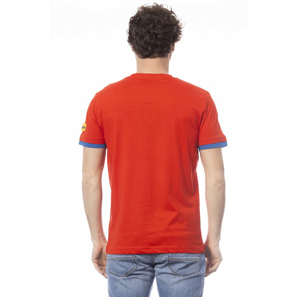 Invicta Red Cotton Men T-Shirt $147.00 Invicta Luzworld