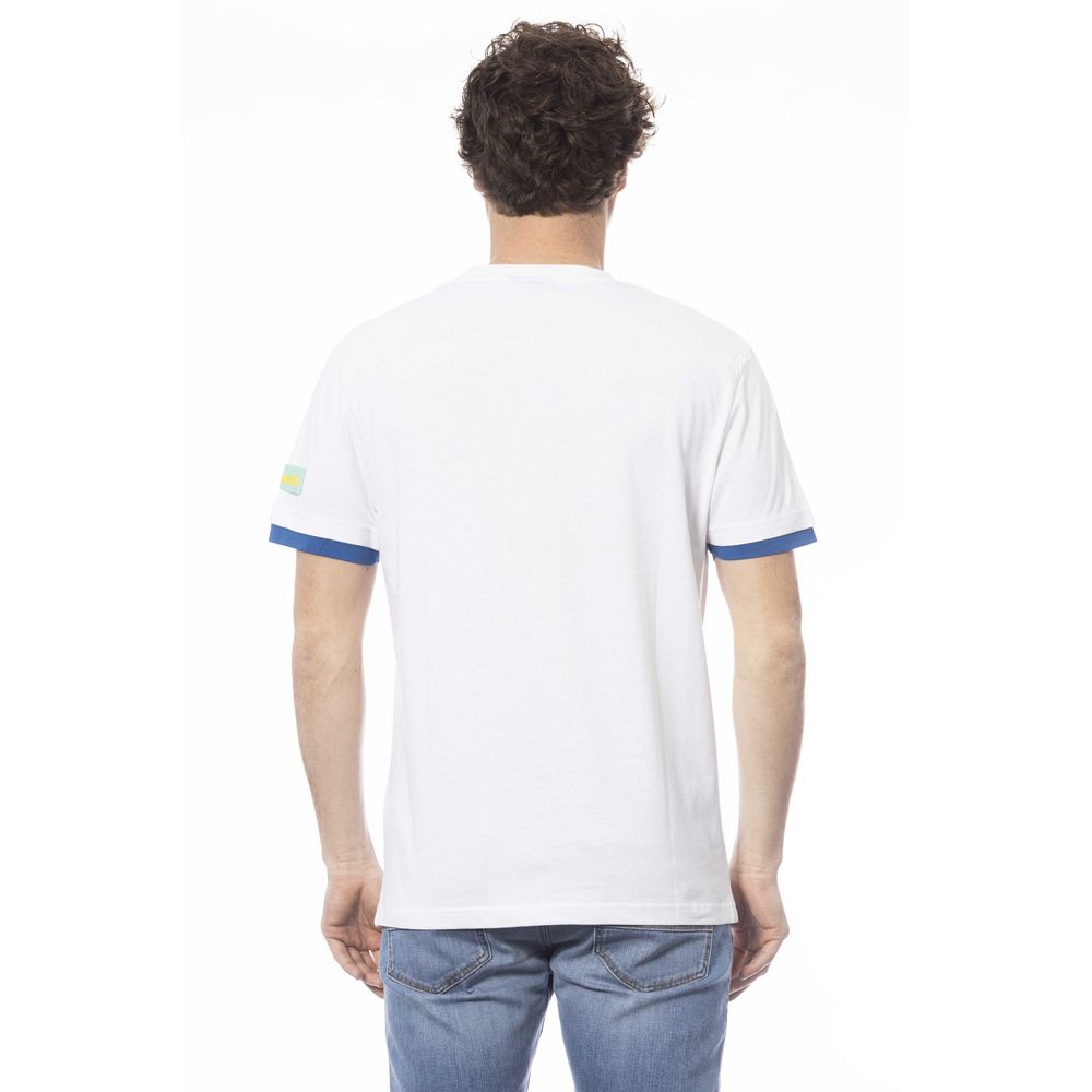 Invicta White Cotton Men T-Shirt $147.00 Invicta Luzworld