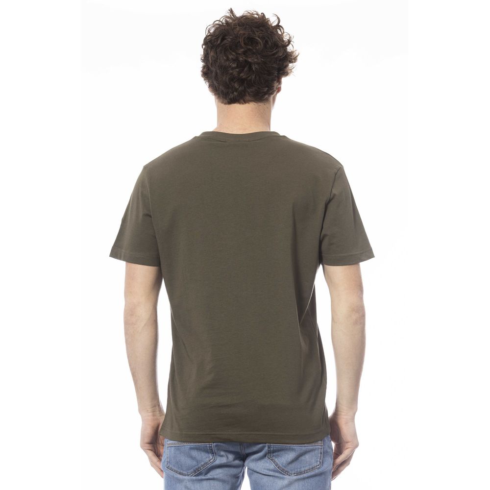 Invicta Green Cotton Men T-Shirt $139.00 Invicta Luzworld