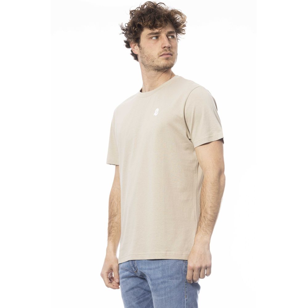 Invicta Beige Cotton Men T-Shirt $139.00 Invicta Luzworld