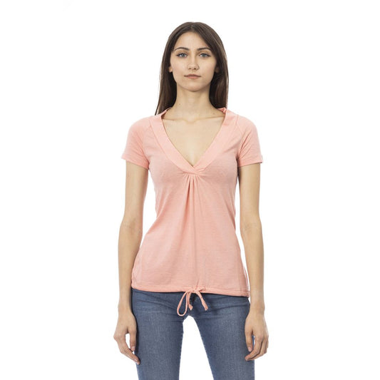Trussardi Action Multicolor Cotton Women T-Shirt $131.00 Trussardi Action Luzworld