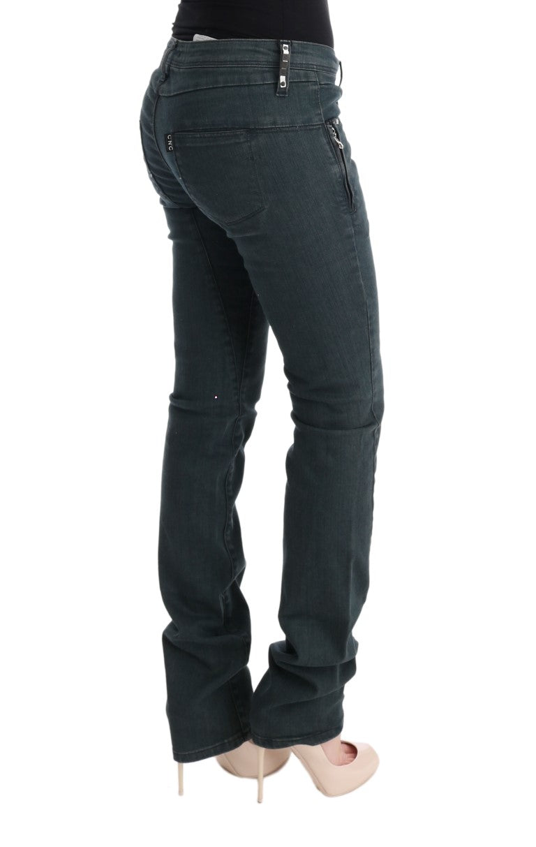 Costume National Gray Cotton Superslim Denim Jeans $525.00 Costume National Luzworld