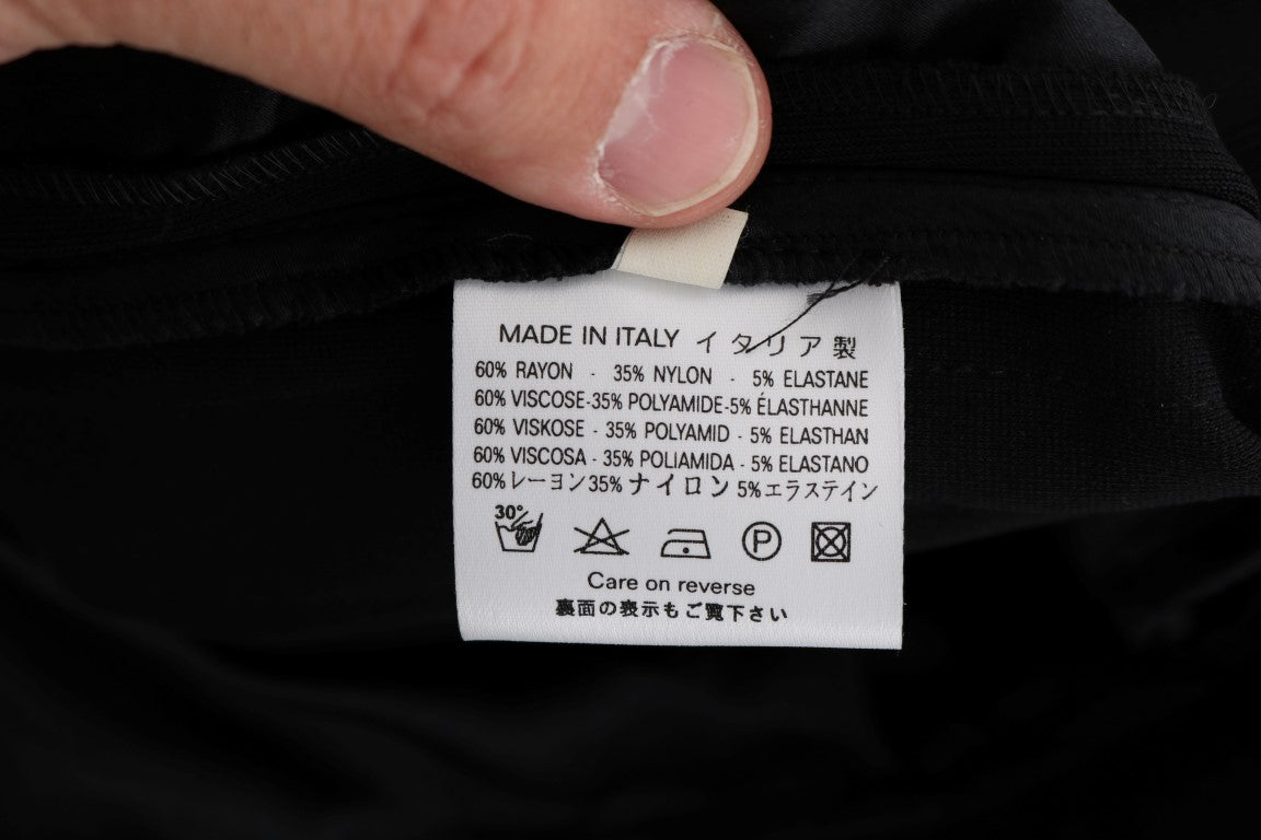 Ermanno Scervino Black Viscose Flare Bootcut Pants $829.00 Ermanno Scervino Luzworld