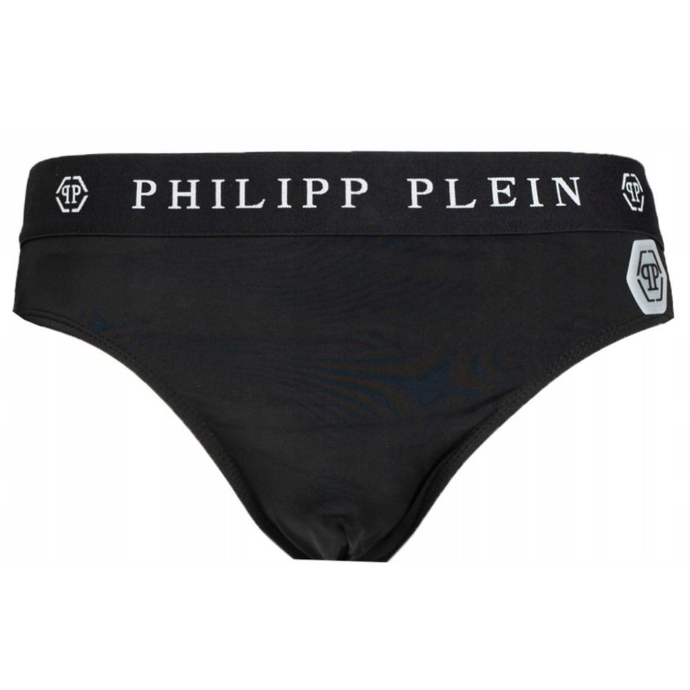 Philipp Plein Black Polyamide Men Swimwear $508.00 Philipp Plein Luzworld