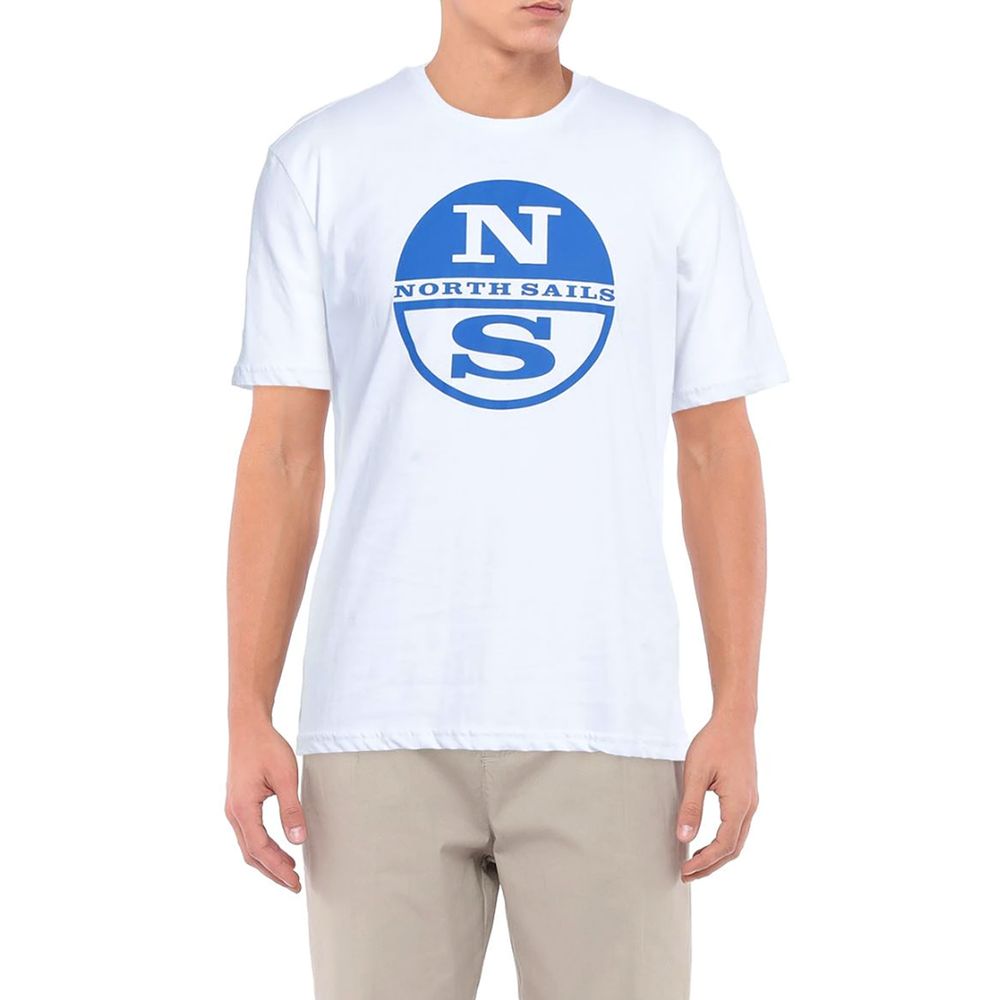 North Sails Crisp White Logo Cotton T-Shirt $129.00 North Sails Luzworld