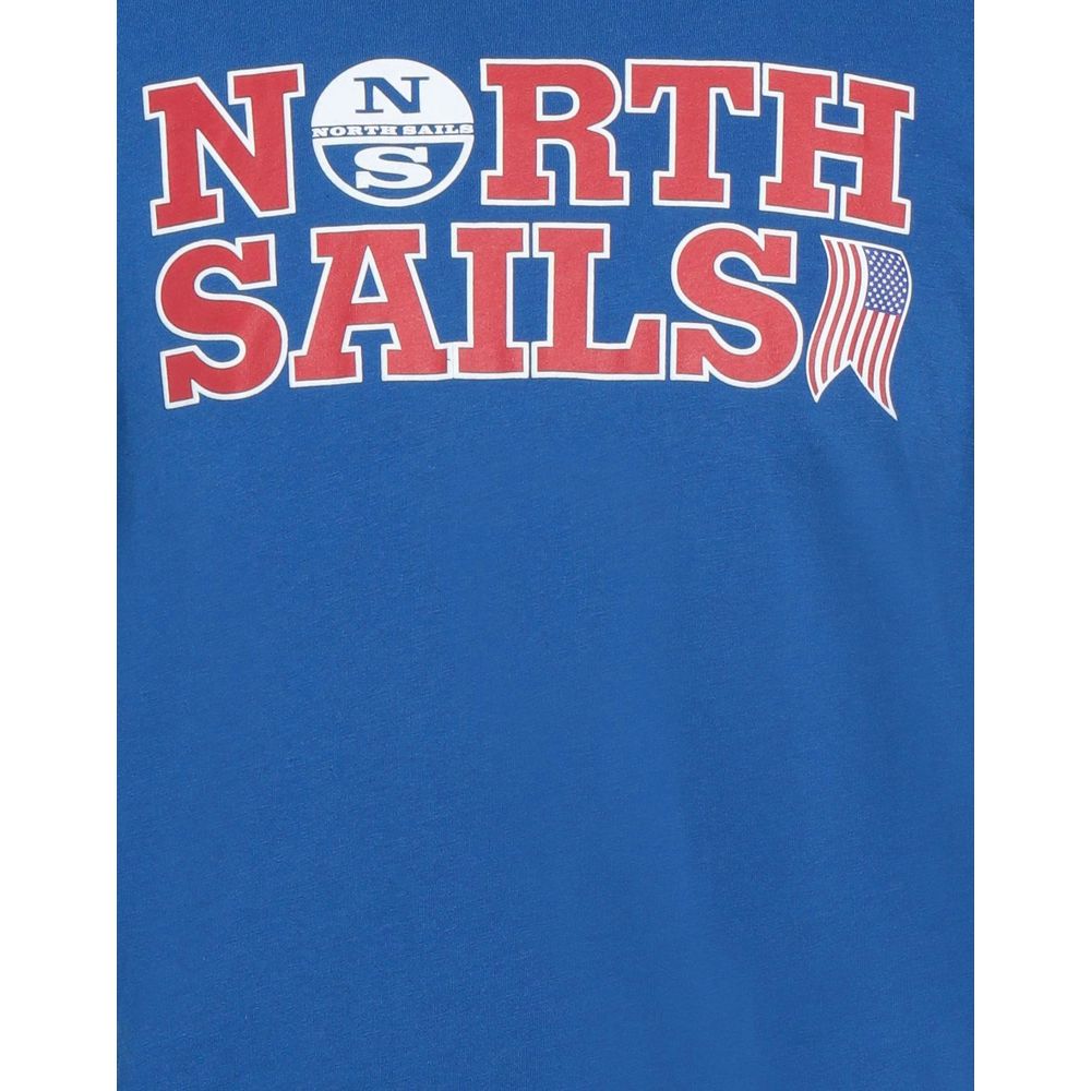 North Sails Light Blue Cotton Men T-Shirt $129.00 North Sails Luzworld