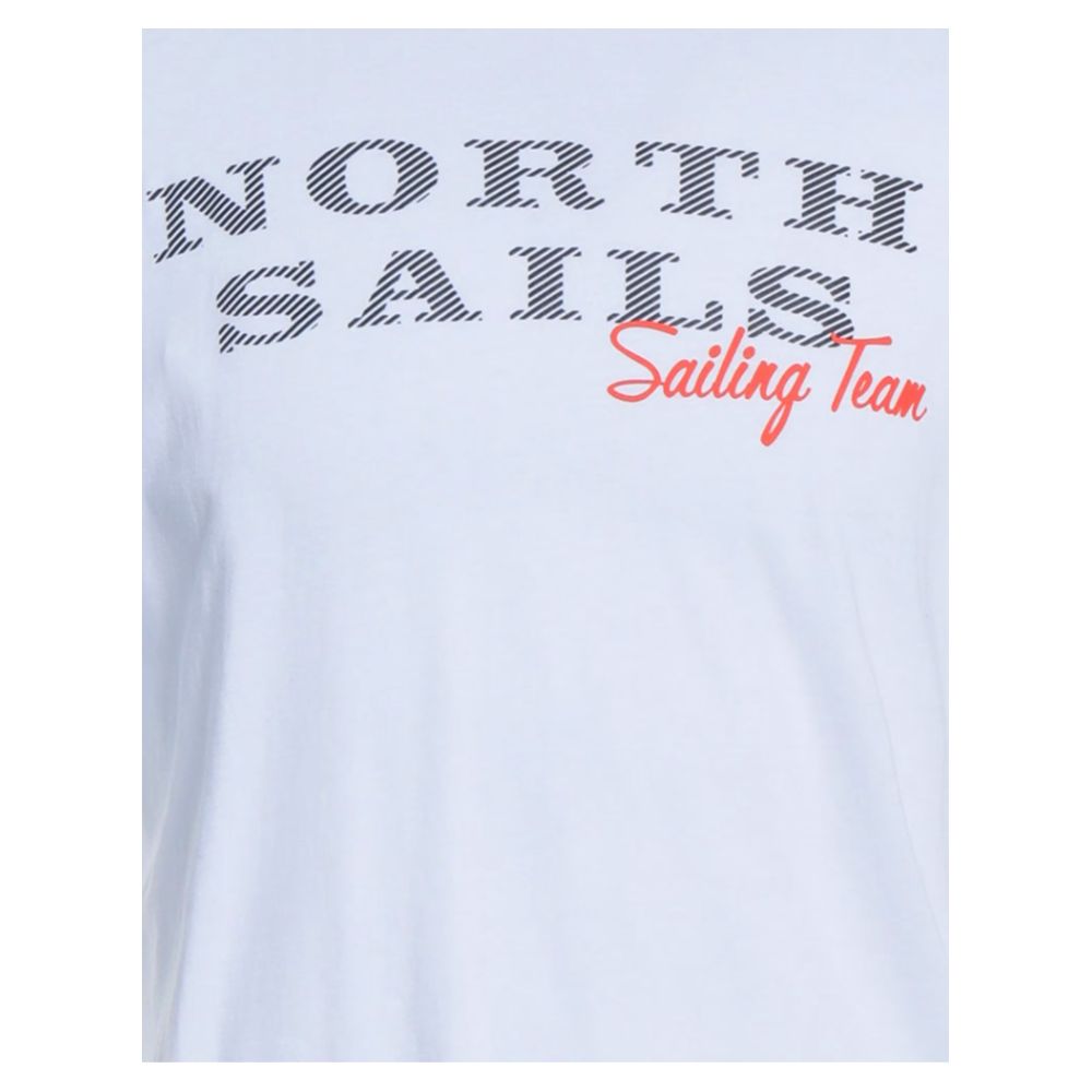 North Sails Pristine White Rubber Logo Tee $129.00 North Sails Luzworld