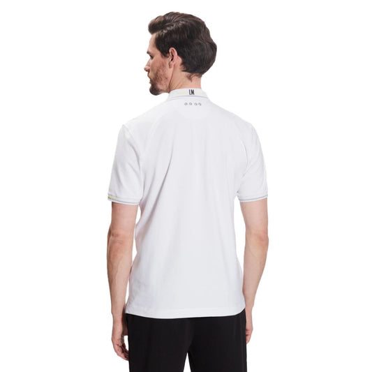 La Martina Elegant Cotton-Blend Polo with Glitter Accent $216.00 La Martina Luzworld