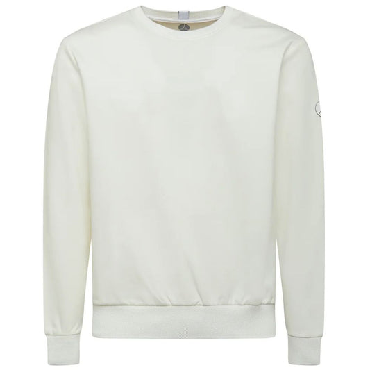 People Of Shibuya White Cotton Men Sweater $262.00 People Of Shibuya Luzworld
