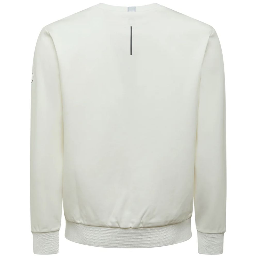 People Of Shibuya White Cotton Men Sweater $262.00 People Of Shibuya Luzworld