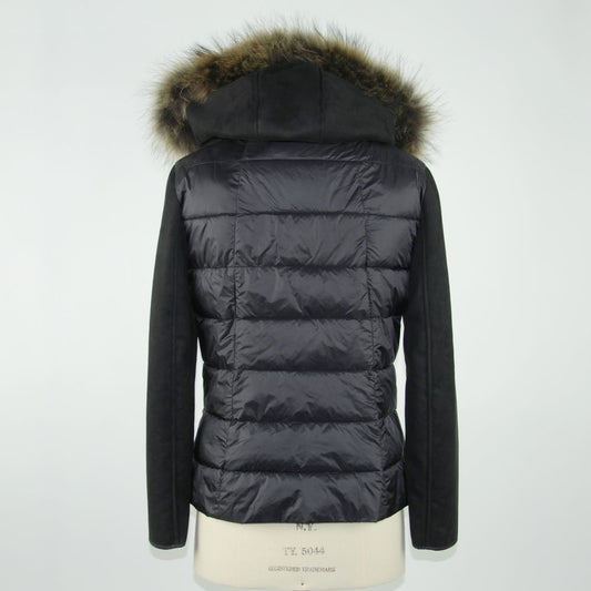 Emilio Romanelli Black Polyester Women Jacket $734.00 Emilio Romanelli Luzworld